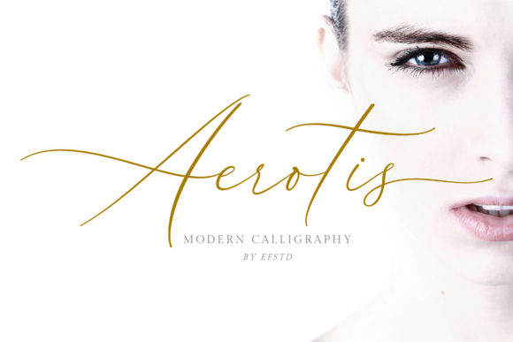 Aerotis: A Bold Handwritten Font for Crafters and Makers