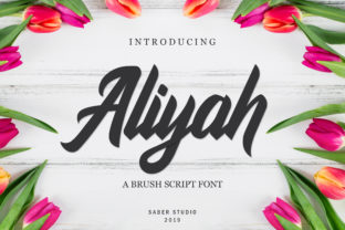 Aliyah: A Cute Handwritten Font for Crafty Makers and Etsy Sellers
