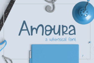 Amoura: A Whimsical Handwritten Font for Social Media and Brand Campaigns