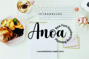 Anoa: A Cute Handwritten Font for Calm, Charming Brand Identities