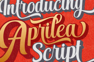 Aprilea Script: A Fun and Cute Handwritten Font for Organic Editorial Design