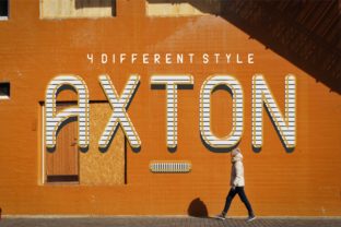 Axton: A Rounded Sans Serif Font for Modern Branding Projects