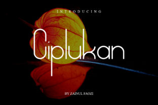 Ciplukan: A Modern Sans Serif Font for Clean Editorial Design