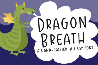 Dragon Breath: A Playful Handwritten Font for Brand Personality