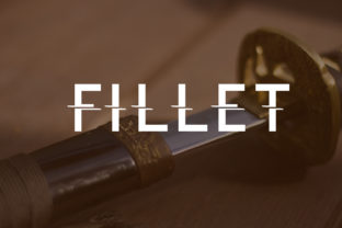 Fillet: A Bold Uppercase Font for Smart Digital Branding