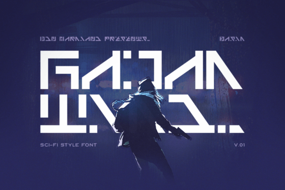 Galactico: A Sci-Fi-Inspired Decorative Font for Futuristic Web Design