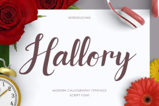 Hallory: A Bold Handwritten Font for Standout Maker Designs