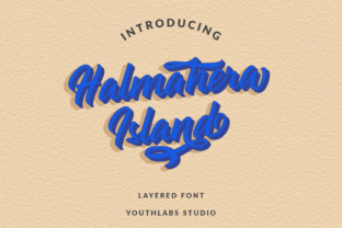 Halmahera Island: A Unique Script Handwritten Font with Vintage Charm