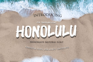 Honolulu Font: Light & Charming Sans Serif for Small Business Branding