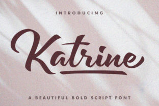 Katrine: A Bold Handwritten Font for Elegant Branding
