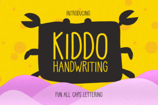 Kiddo: A Whimsical Script Handwritten Font for Playful Design
