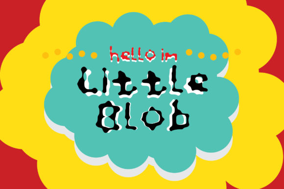 Little Blob: A Playful Handwritten Font for Business Branding