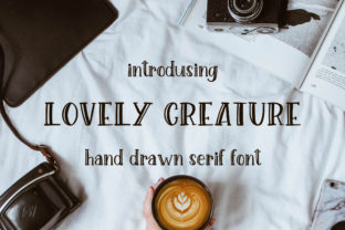 Lovely Creature: A Bold Handwritten Font for Branding