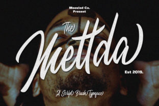 Mettda Scipt: A Bold Handwritten Font for Modern Branding