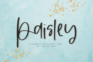 Paisley: A Fresh Handwritten Font for Modern Web Design Projects
