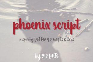 Phoenix Script Trio: The Handwritten Font That Elevates Campaign Visuals