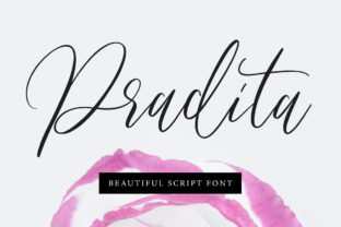 Pradita: A Stunning Handwritten Font for Elegant Web Design