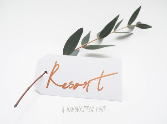 Resort Script: A Handwritten Font for Scroll-Stopping Digital Campaigns