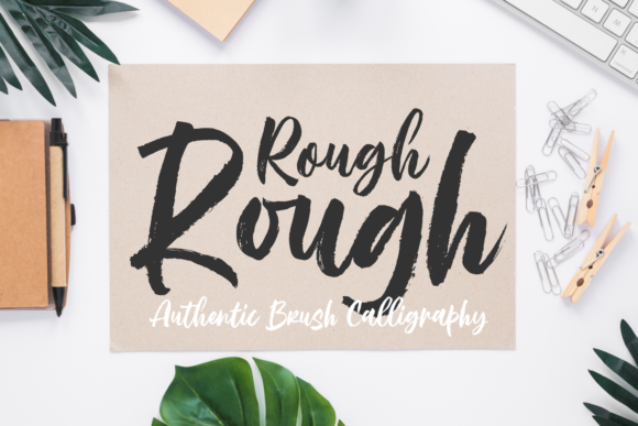 Rough Rough: A Bold Handwritten Font for Modern Web Design