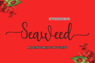 Seaweed Font: A Charming Handwritten Typeface for Creative Projects
