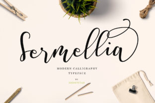 Sermellia: A Charming Handwritten Font for Creative Projects