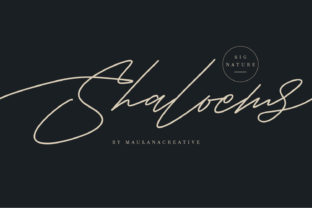 Shaloems: A Fun and Light Handwritten Font for Modern Brand Campaigns