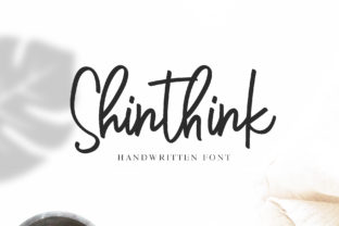 Shinthink: A Contemporary Handwritten Font for Modern Marketing Design