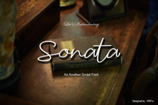 Sonata: A Beautiful Script Font for Authentic Branding Projects
