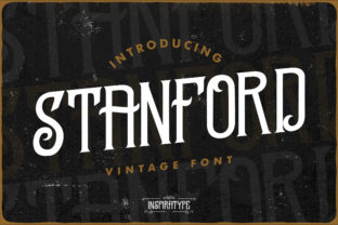 Stanford: A Vintage-Inspired Serif Font for Elegant Editorial Design