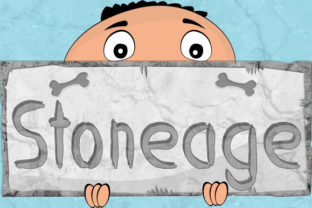 Stoneage Font: A Playful Script Handwritten Typeface for Youthful Branding