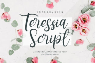 Teressia Script: A Handwritten Font That Elevates Your Brand