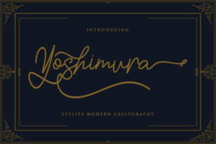 Yoshimura: A Handwritten Font That Elevates Authentic Editorial Design